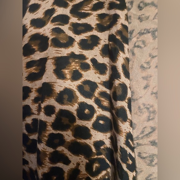 INC leopard print open tie cardigan size 3X - Picture 5 of 5